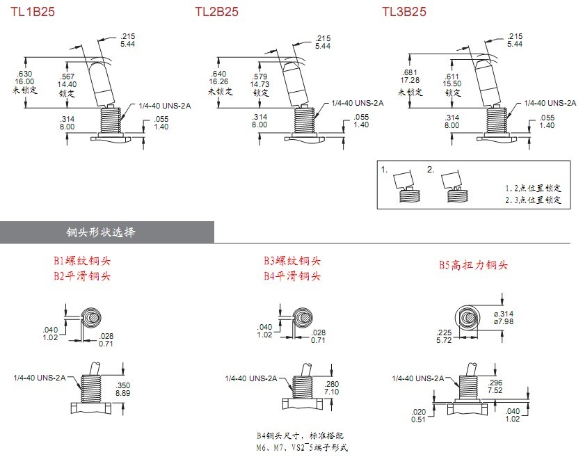 微型多檔位鈕子開關(guan) 