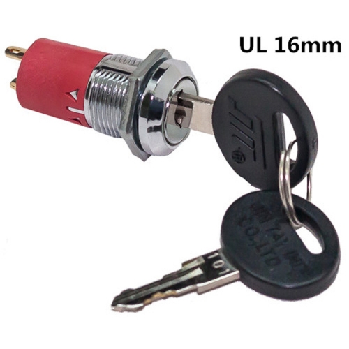 直徑16mm電源鎖,UL認證